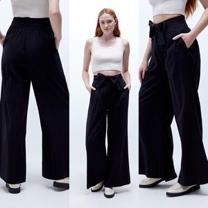 Minkpink x Revolve Elliot Wide leg Pants black Sz M
